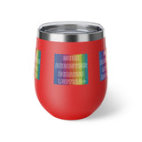 MORE ACRONYMS BECAUSE LGBTQIA+, MERRIER, INCLUSIVE, LMFAORN, ICYMI ...Copper Vacuum Insulated Cup, 12oz