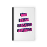 GOD BLESS BECAUSE AMERICA Passport Cover