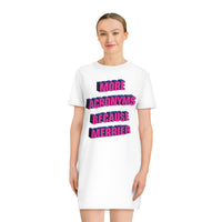 MORE ACRONYMS BECAUSE MERRIER Spinner T-Shirt Dress / Night Shirt / You Name It