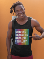 Serving Realness Because Equality Unisex Jersey Tank Top!